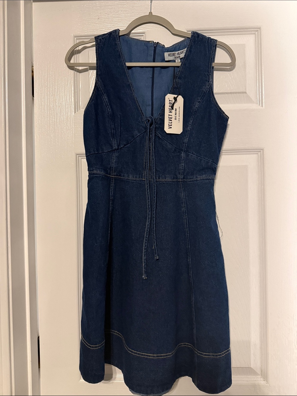 Velvet Heart Denim dress